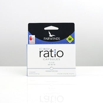 Fairwinds Capsule CBD Ratio 1:1:1